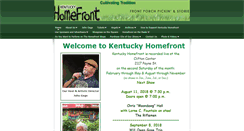 Desktop Screenshot of kentuckyhomefront.org